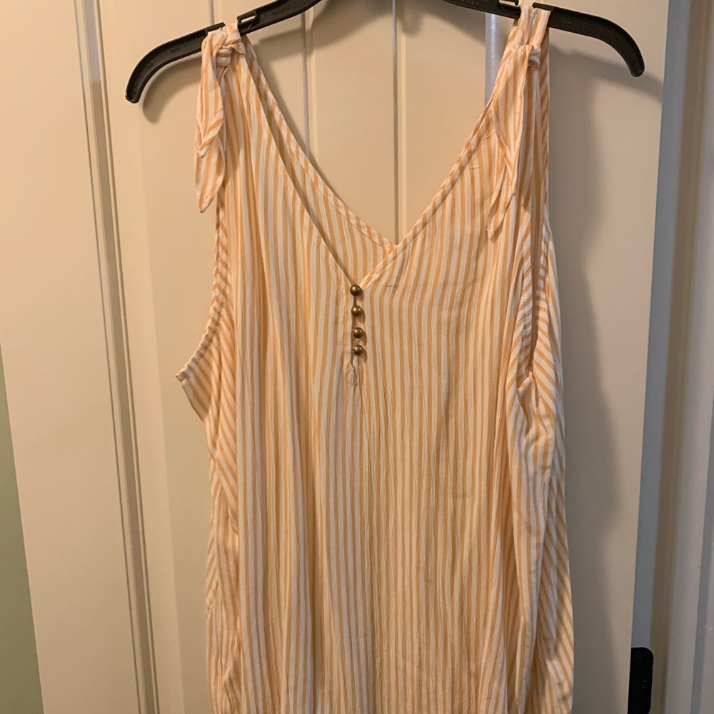 A.N.A. XL striped top. Light for summer time NWOT